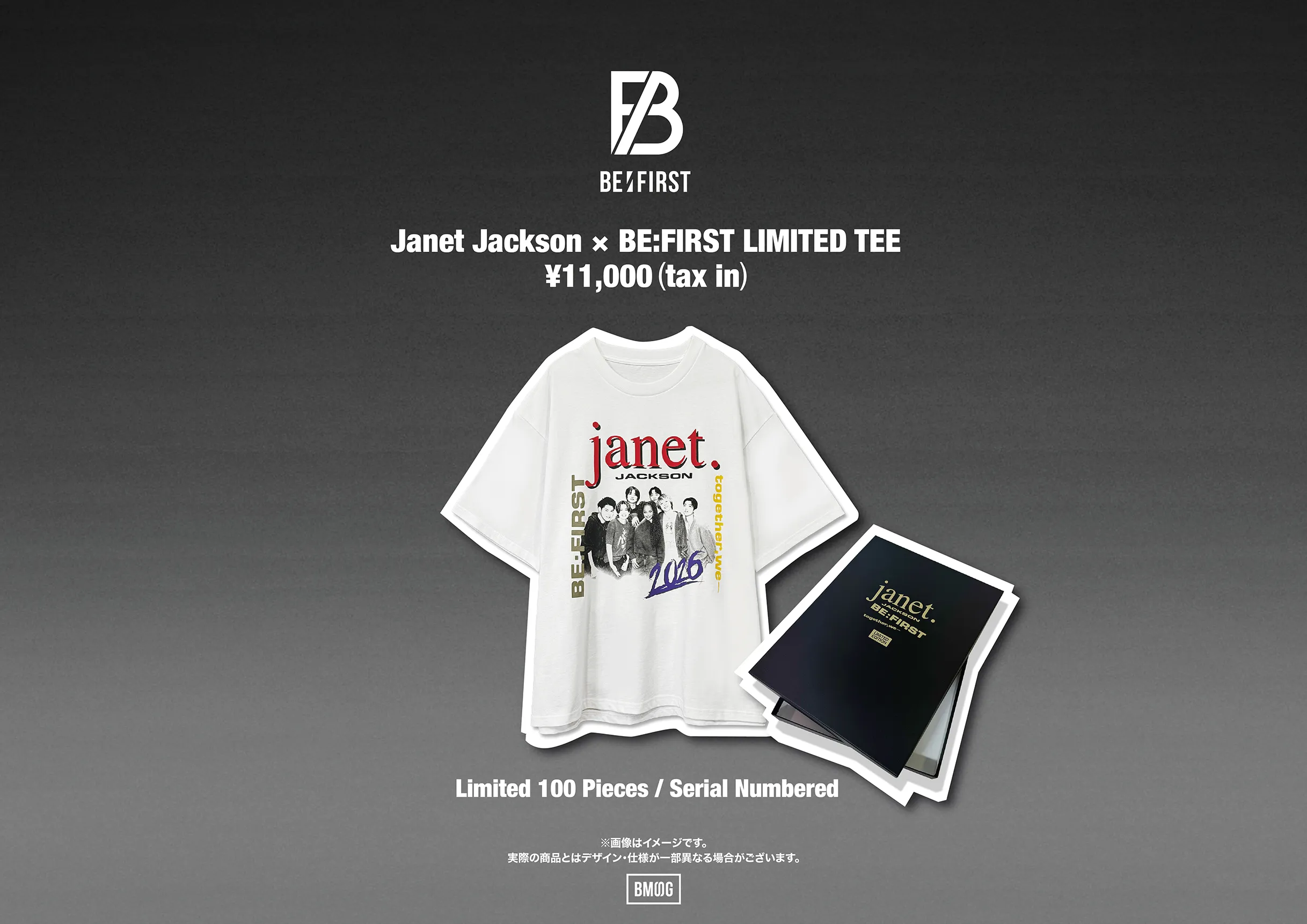 Janet Jackson × BE:FIRST LIMITED TEE』 抽選販売のお知らせ | BE:FIRST